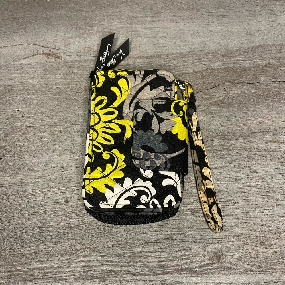 Vera Bradley wallet with detachable wrist strap